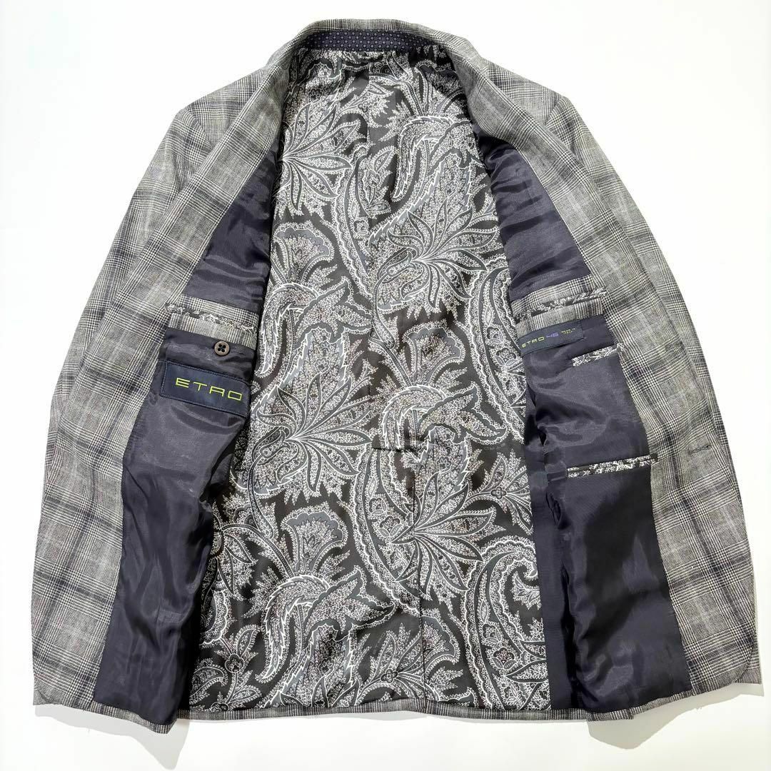 ETRO - 【極美品】ETRO セットアップ チェック グレー ETRO - 【極美品】ETRO セットアップ チェック グレー