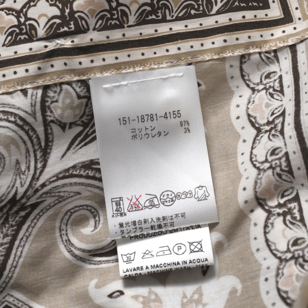ETRO - □未使用品□ETRO エトロ 長袖シャツ サイズ44 ETRO - □未使用品□ETRO エトロ 長袖シャツ サイズ44