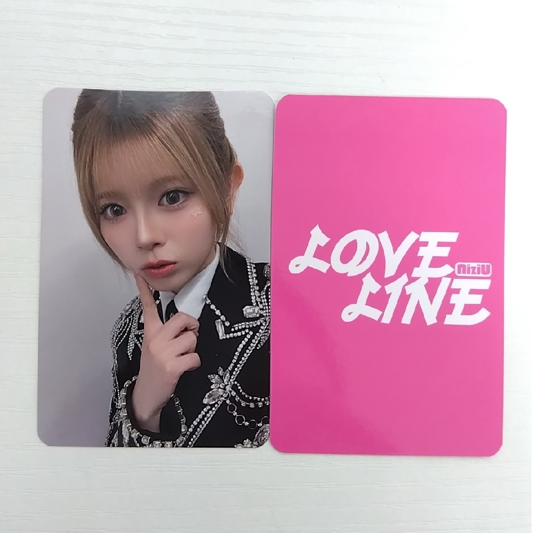 NiziU(ニジュー)のNiziU リク music plant 特典 LoveLine エンタメ/ホビーのタレントグッズ(アイドルグッズ)の商品写真