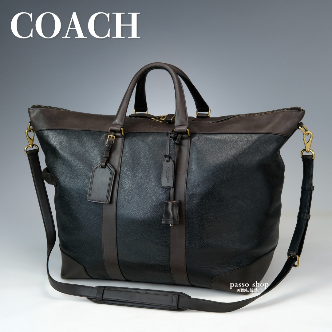 COACH - 【美品】コーチ ボストンバッグ　旅行　出張　3way ショルダーバッグ　大容量