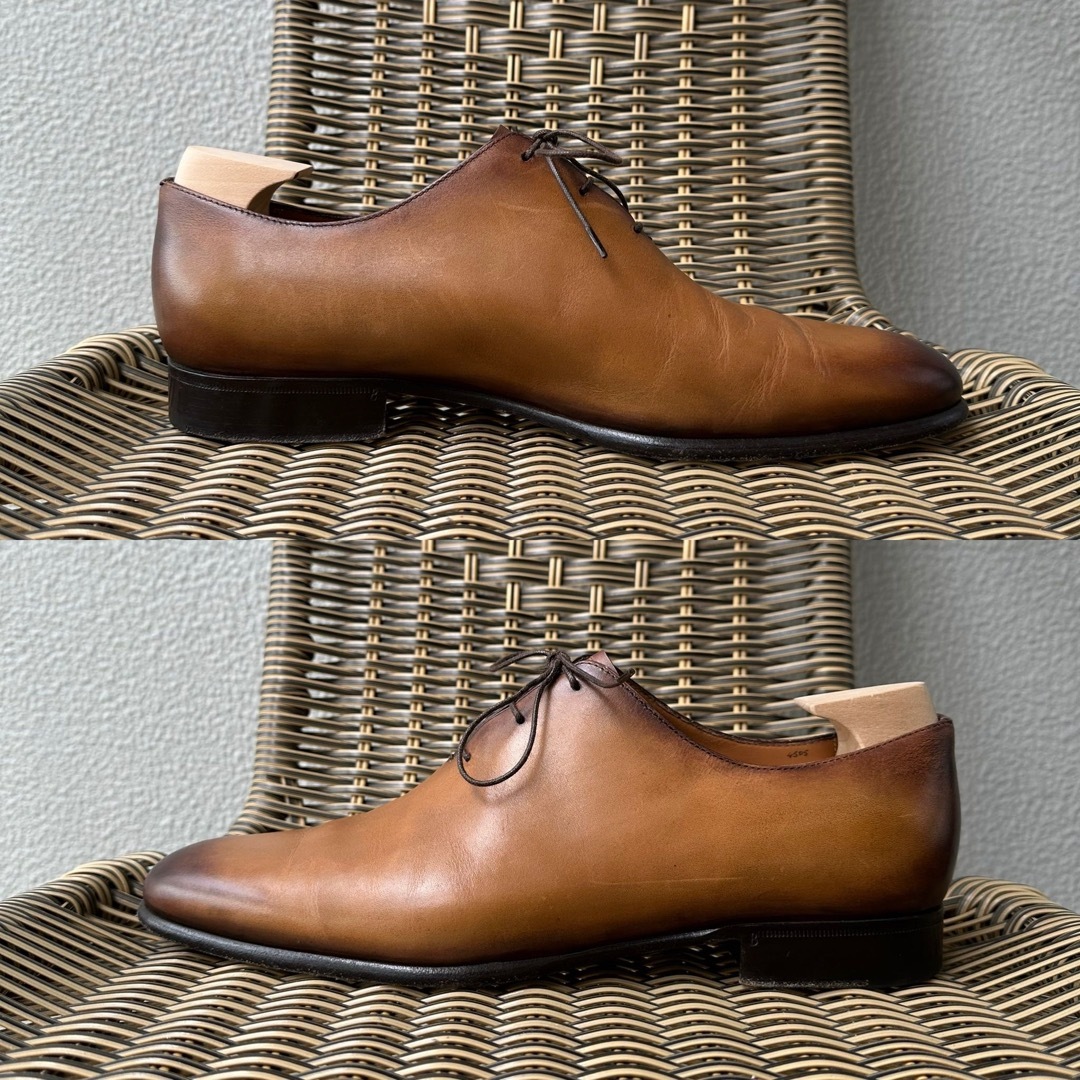 BERLUTI - 定価35,7万 ベルルッティ アレッサンドロ ガレ レザー BERLUTI - 定価35,7万 ベルルッティ アレッサンドロ ガレ レザー