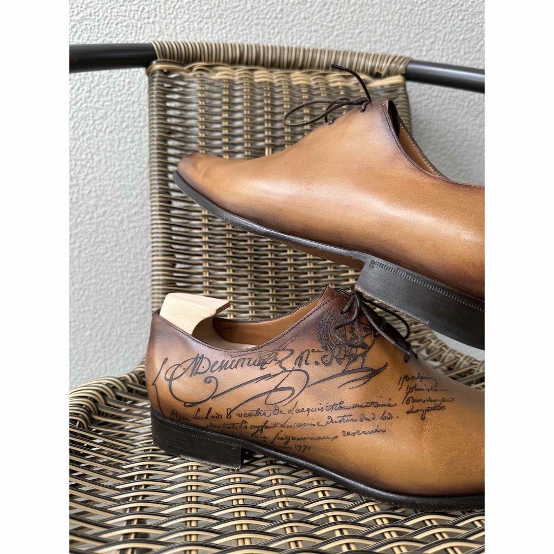 BERLUTI - 定価35,7万 ベルルッティ アレッサンドロ ガレ レザー BERLUTI - 定価35,7万 ベルルッティ アレッサンドロ ガレ レザー