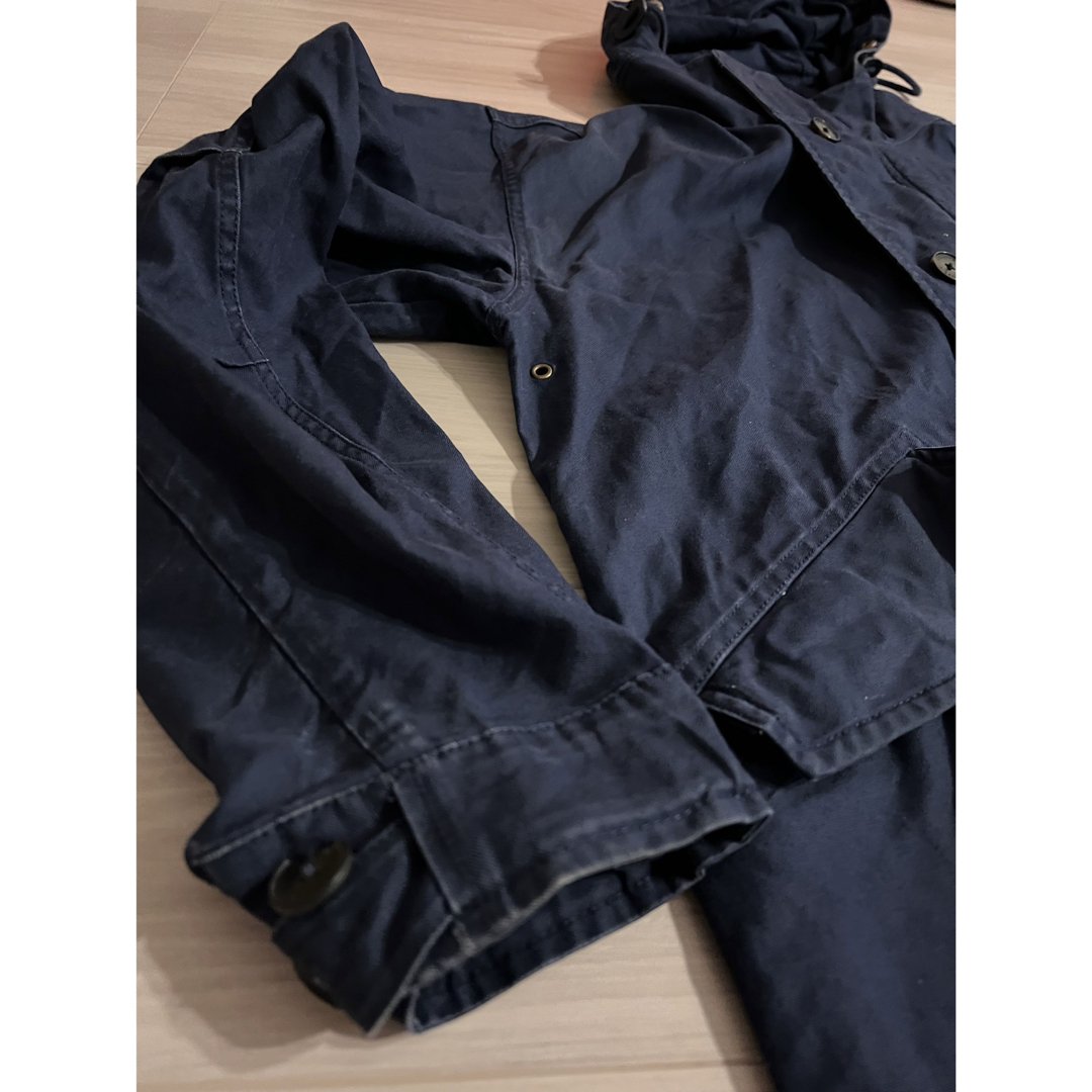 LACOSTE - LACOSTE モッズコート 付け外し可能 XLサイズ相当の LACOSTE - LACOSTE モッズコート 付け外し可能 XLサイズ相当の