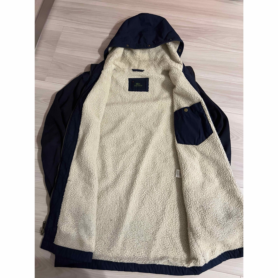 LACOSTE - LACOSTE モッズコート 付け外し可能 XLサイズ相当の LACOSTE - LACOSTE モッズコート 付け外し可能 XLサイズ相当の