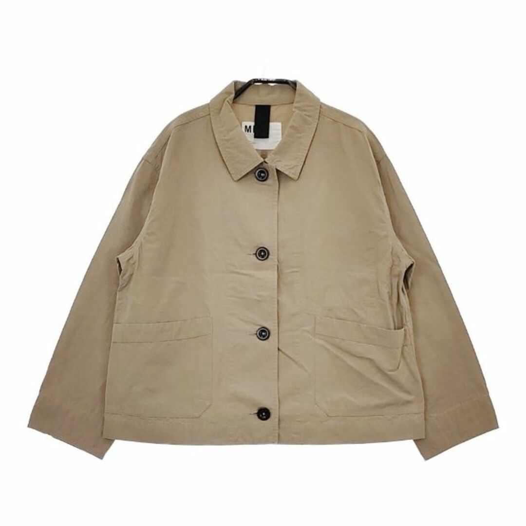 MHL. - MHL. COTTON LINEN PLAIN WEAVE シャツジャケット 595 MHL. - MHL. COTTON LINEN PLAIN WEAVE シャツジャケット 595