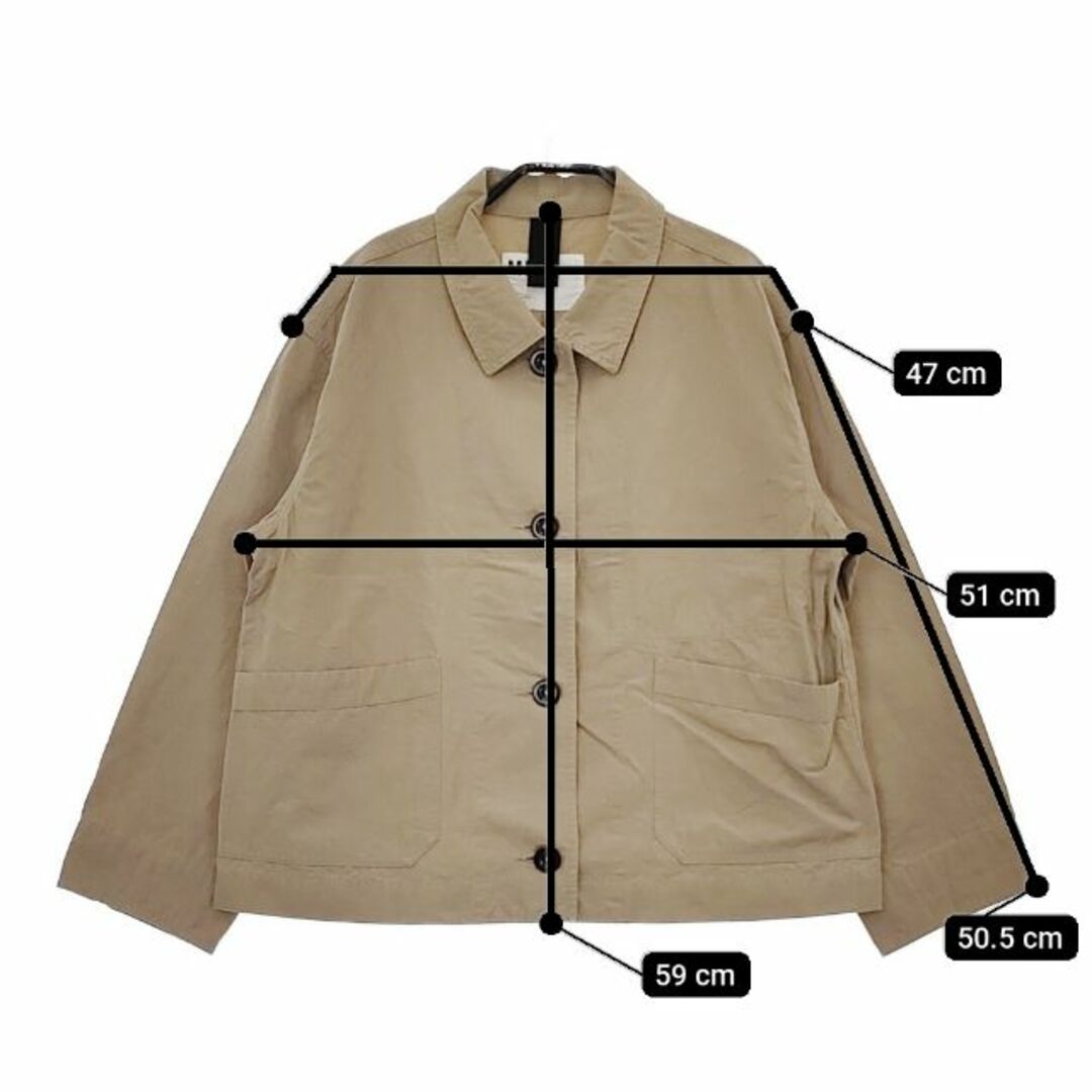 MHL. - MHL. COTTON LINEN PLAIN WEAVE シャツジャケット 595 MHL. - MHL. COTTON LINEN PLAIN WEAVE シャツジャケット 595