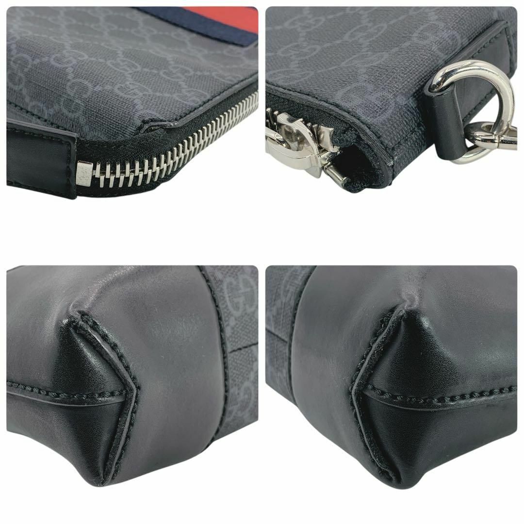 GUCCI - GUCCI グッチ クラッチバッグ バッグ GGスプリーム GUCCI - GUCCI グッチ クラッチバッグ バッグ GGスプリーム