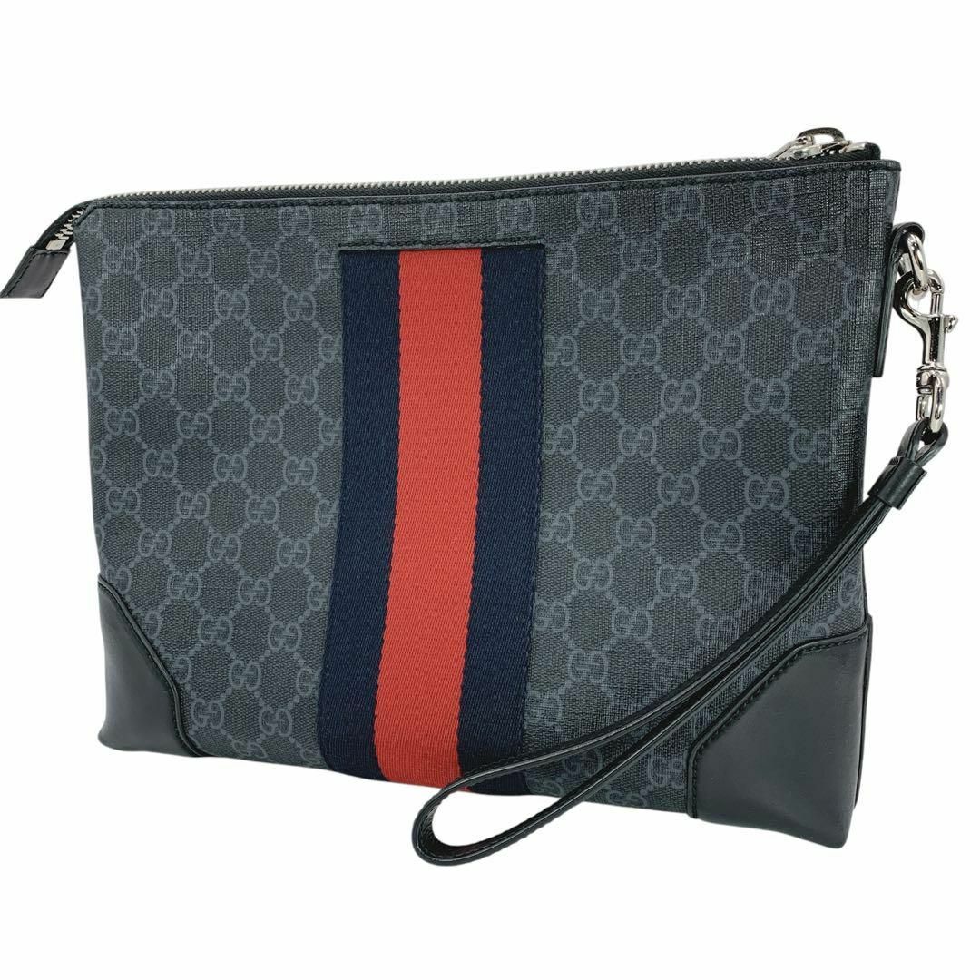 GUCCI - GUCCI グッチ クラッチバッグ バッグ GGスプリーム GUCCI - GUCCI グッチ クラッチバッグ バッグ GGスプリーム