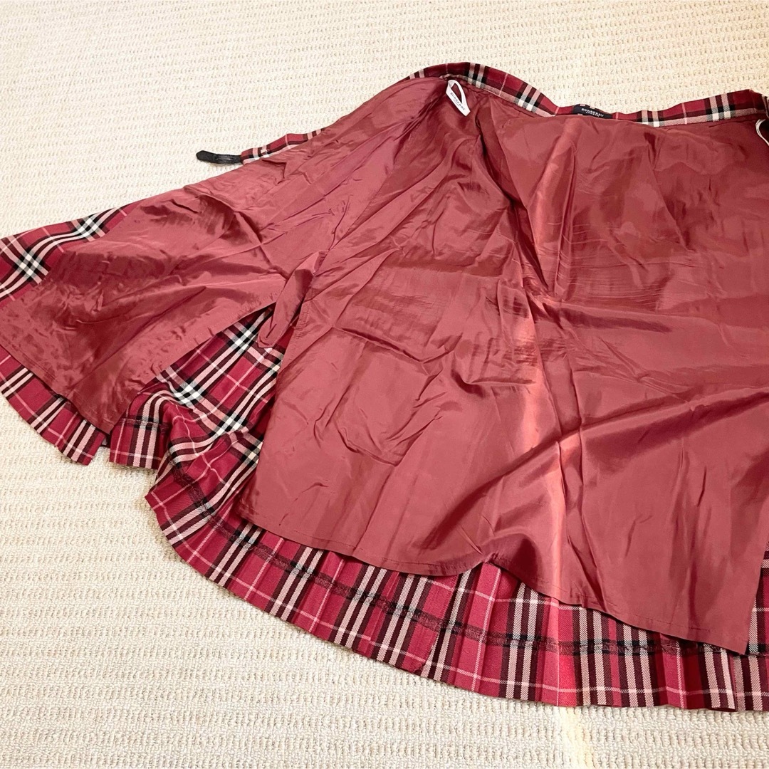 BURBERRY - サイズLL バーバリーロンドン 巻きスカート ラップ BURBERRY - サイズLL バーバリーロンドン 巻きスカート ラップ