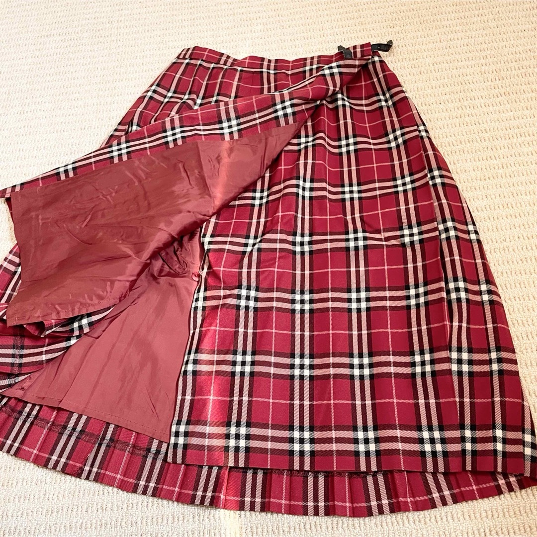 BURBERRY - サイズLL バーバリーロンドン 巻きスカート ラップ BURBERRY - サイズLL バーバリーロンドン 巻きスカート ラップ
