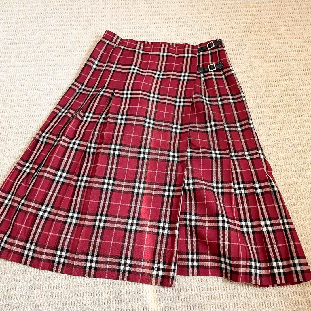 BURBERRY - サイズLL バーバリーロンドン 巻きスカート ラップ BURBERRY - サイズLL バーバリーロンドン 巻きスカート ラップ