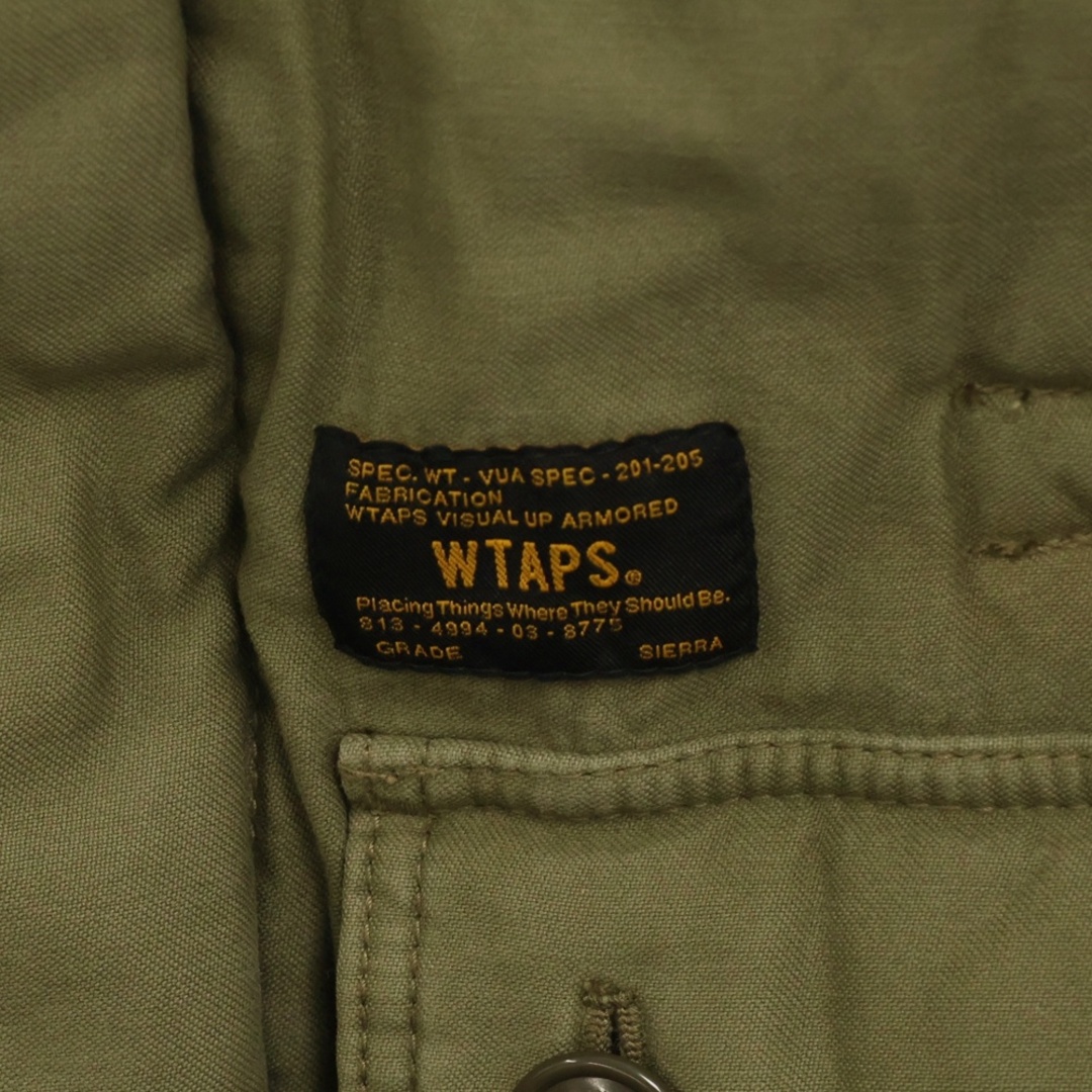 W)taps - WTAPS ダブルタップス 13AW M-4883 JACKET コットン W)taps - WTAPS ダブルタップス 13AW M-4883 JACKET コットン