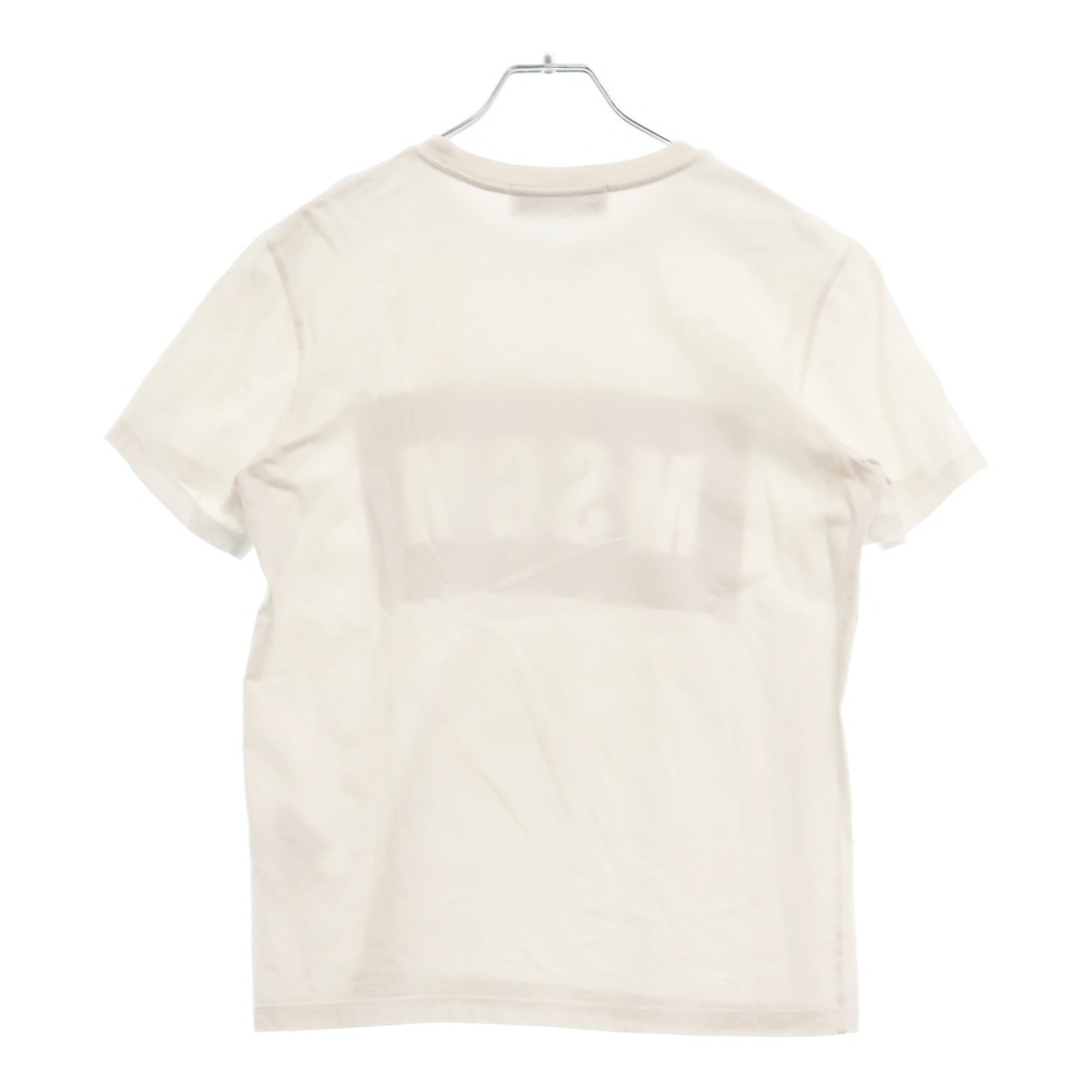 MSGM - MSGM エムエスジーエム Sirver Box Logo Tee シルバー MSGM - MSGM エムエスジーエム Sirver Box Logo Tee シルバー