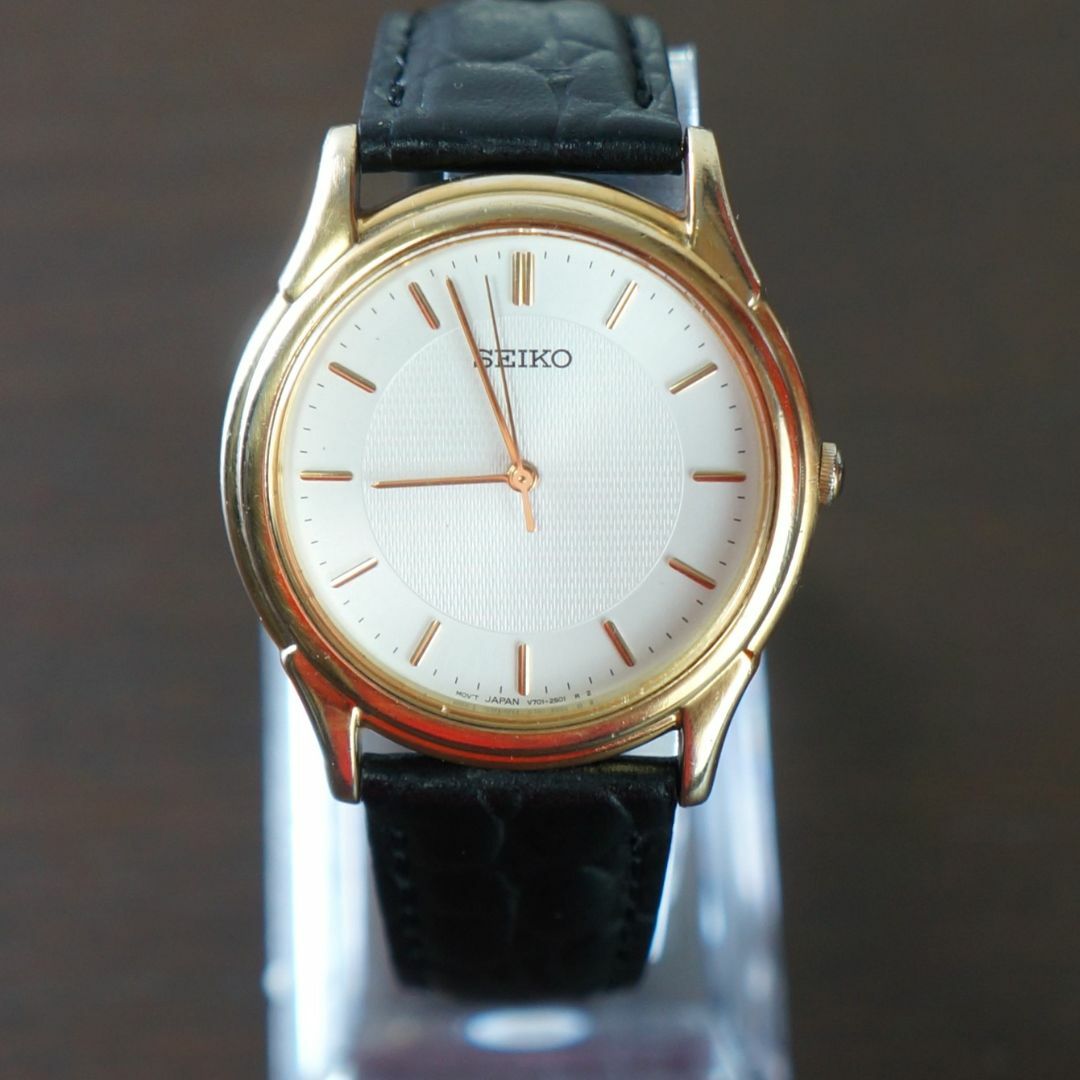 SEIKO - 【稼働美品】SEIKO アンティーク メンズ腕時計 新品 SEIKO - 【稼働美品】SEIKO アンティーク メンズ腕時計 新品
