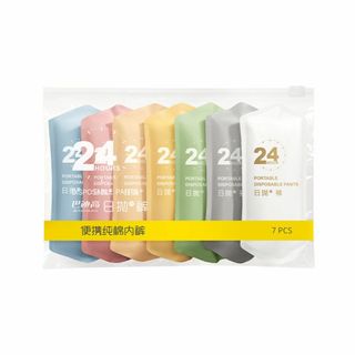 1回性の下着の綿の女性の彩の三角7条Lを入れます c029lw000-7se-L(ショーツ)