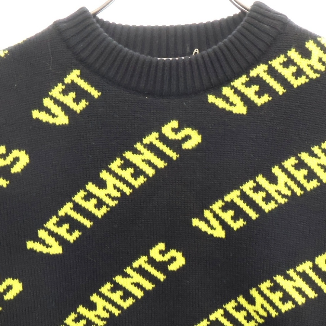 VETEMENTS ヴェトモン 21AW Monogram Knit モノグラム ニット VETEMENTS ヴェトモン 21AW Monogram Knit モノグラム ニット