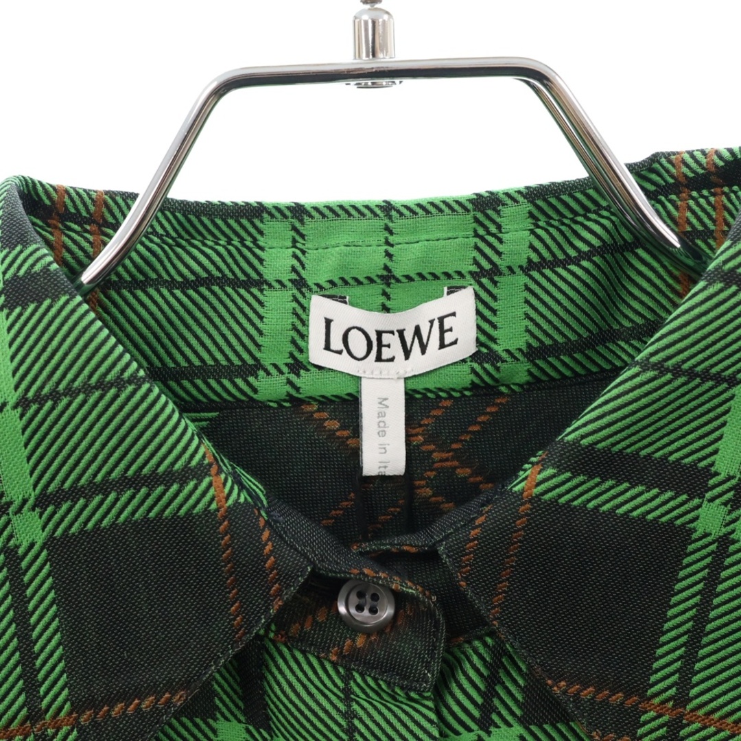 LOEWE - LOEWE ロエベ 24SS アナグラム 刺繍 コットン シルク LOEWE - LOEWE ロエベ 24SS アナグラム 刺繍 コットン シルク
