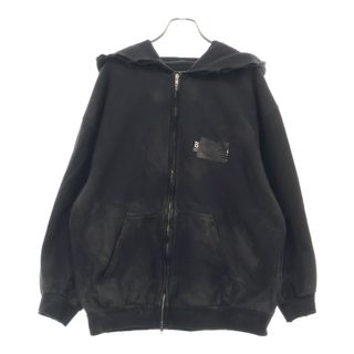 BALENCIAGA - 完売 バレンシアガ ダメージ パーカー スウェット BALENCIAGA - 完売 バレンシアガ ダメージ パーカー スウェット