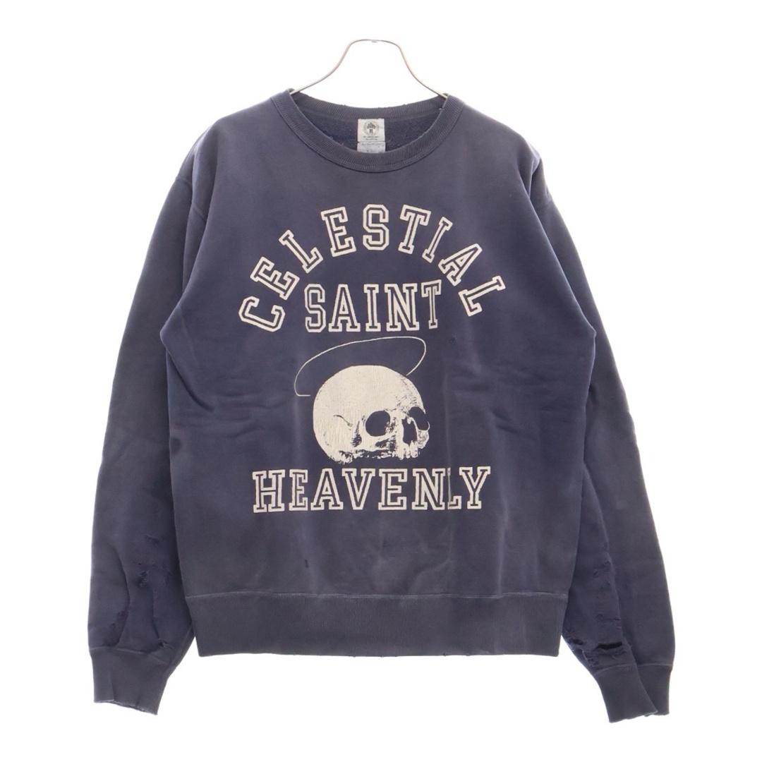SAINT MICHAEL セントマイケル 21AW SKULL USED CREW NECK SWEAT SAINT MICHAEL セントマイケル 21AW SKULL USED CREW NECK SWEAT