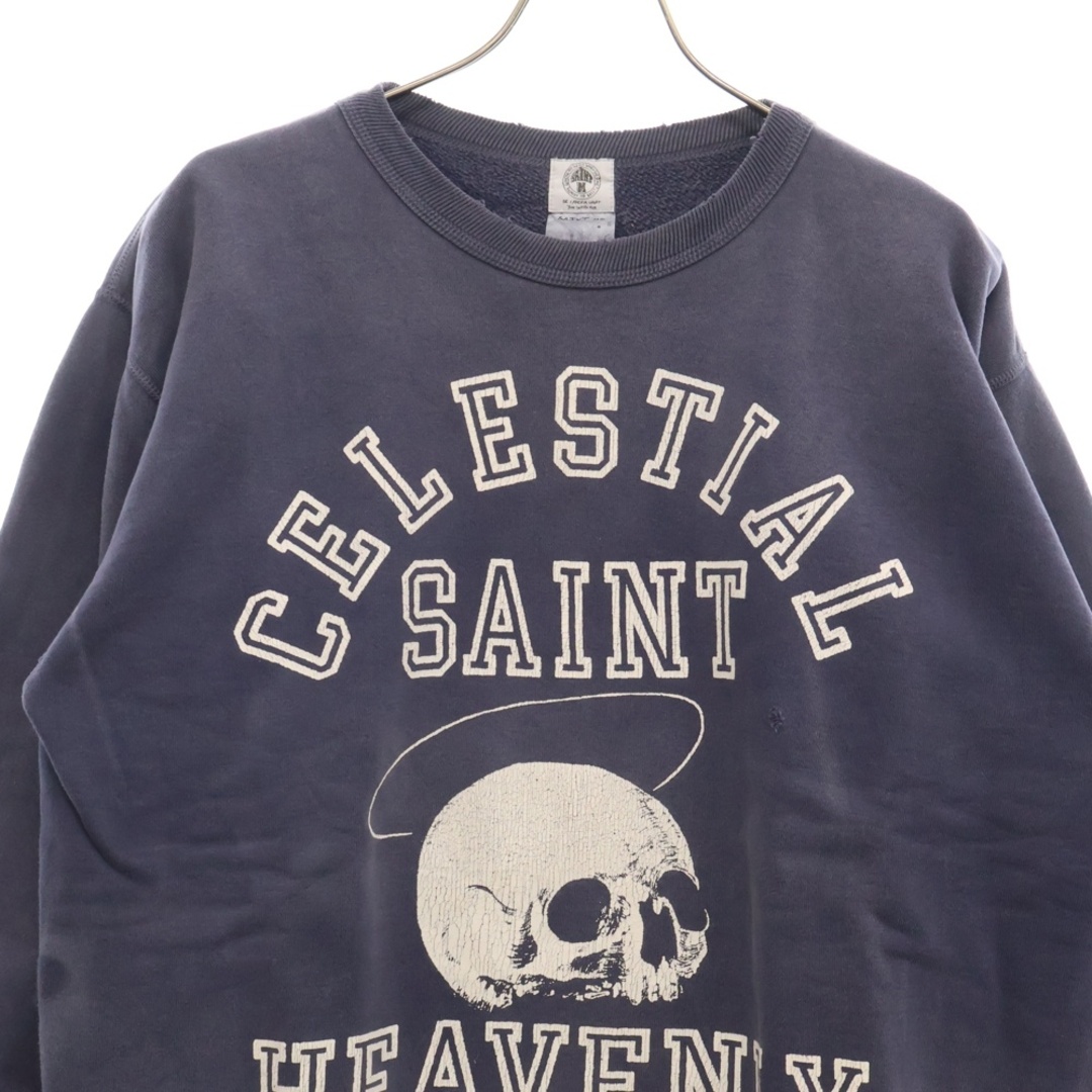 SAINT MICHAEL セントマイケル 21AW SKULL USED CREW NECK SWEAT SAINT MICHAEL セントマイケル 21AW SKULL USED CREW NECK SWEAT