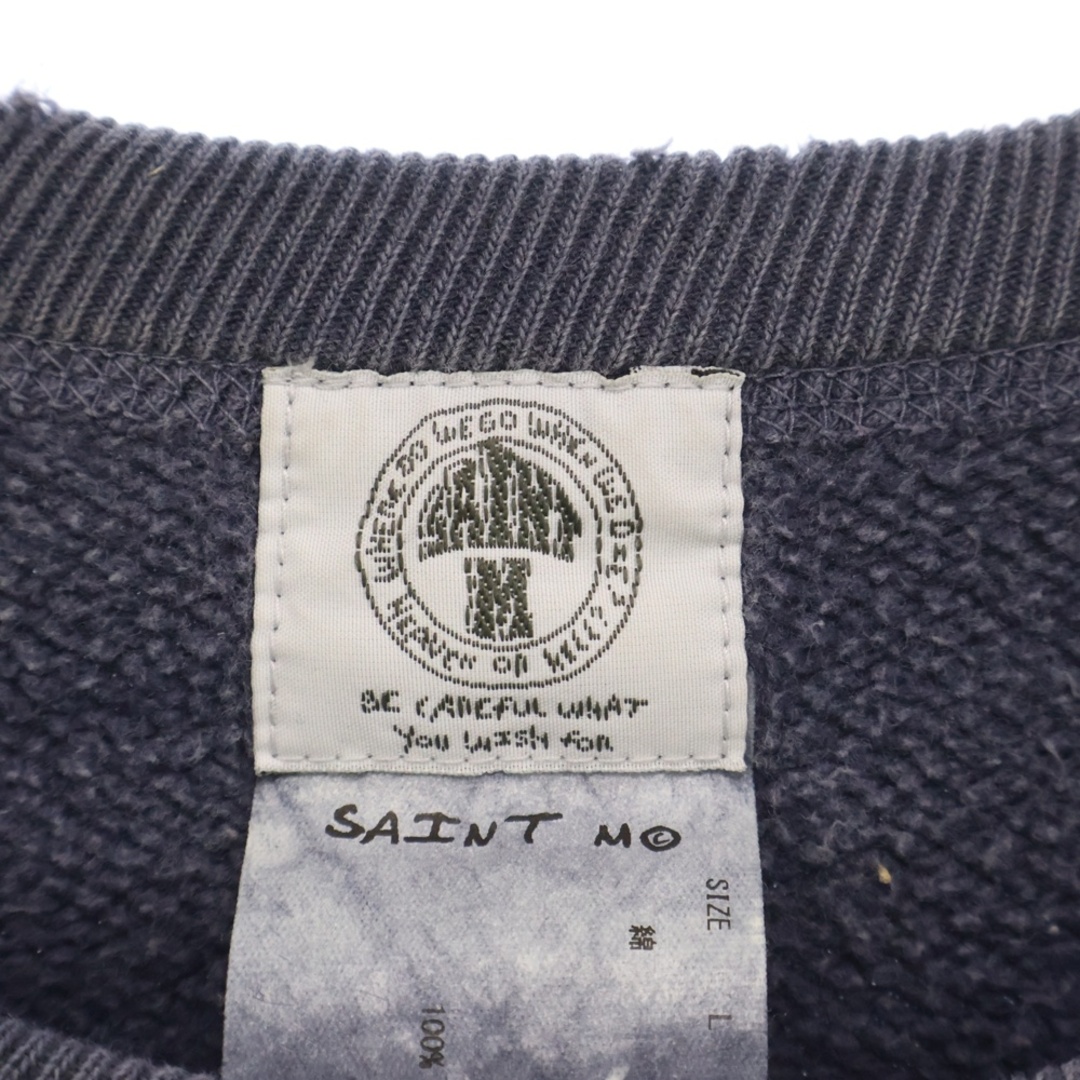 SAINT MICHAEL セントマイケル 21AW SKULL USED CREW NECK SWEAT SAINT MICHAEL セントマイケル 21AW SKULL USED CREW NECK SWEAT