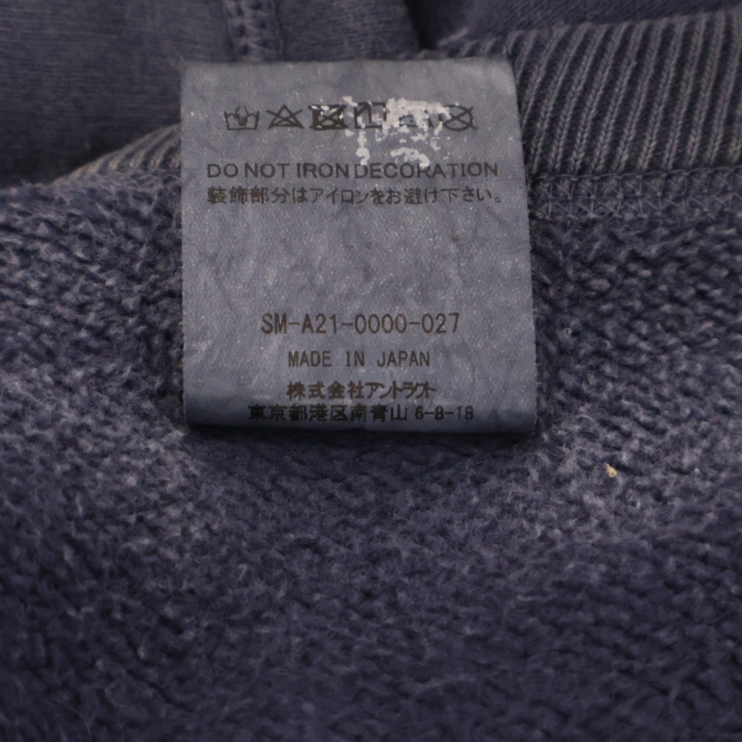SAINT MICHAEL セントマイケル 21AW SKULL USED CREW NECK SWEAT SAINT MICHAEL セントマイケル 21AW SKULL USED CREW NECK SWEAT