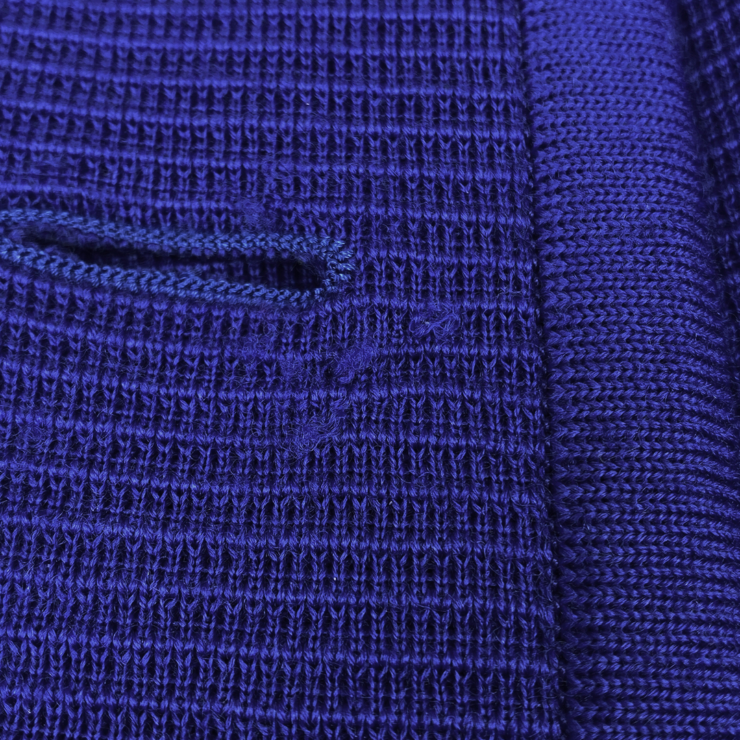 SAINT LAURENT - イヴ・サンローラン ノーカラー ニット SAINT LAURENT - イヴ・サンローラン ノーカラー ニット