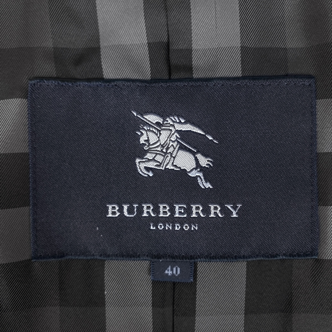 BURBERRY - バーバリー ロゴボタン スプリングコート レディース BURBERRY - バーバリー ロゴボタン スプリングコート レディース