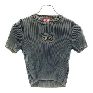 DIESEL - 未使用 DIESEL ディーゼル メタルロゴプレート ニット DIESEL - 未使用 DIESEL ディーゼル メタルロゴプレート ニット