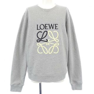 LOEWE - LOEWEロエベロゴ刺繍クルーネックスウェットシャツ LOEWE - LOEWEロエベロゴ刺繍クルーネックスウェットシャツ