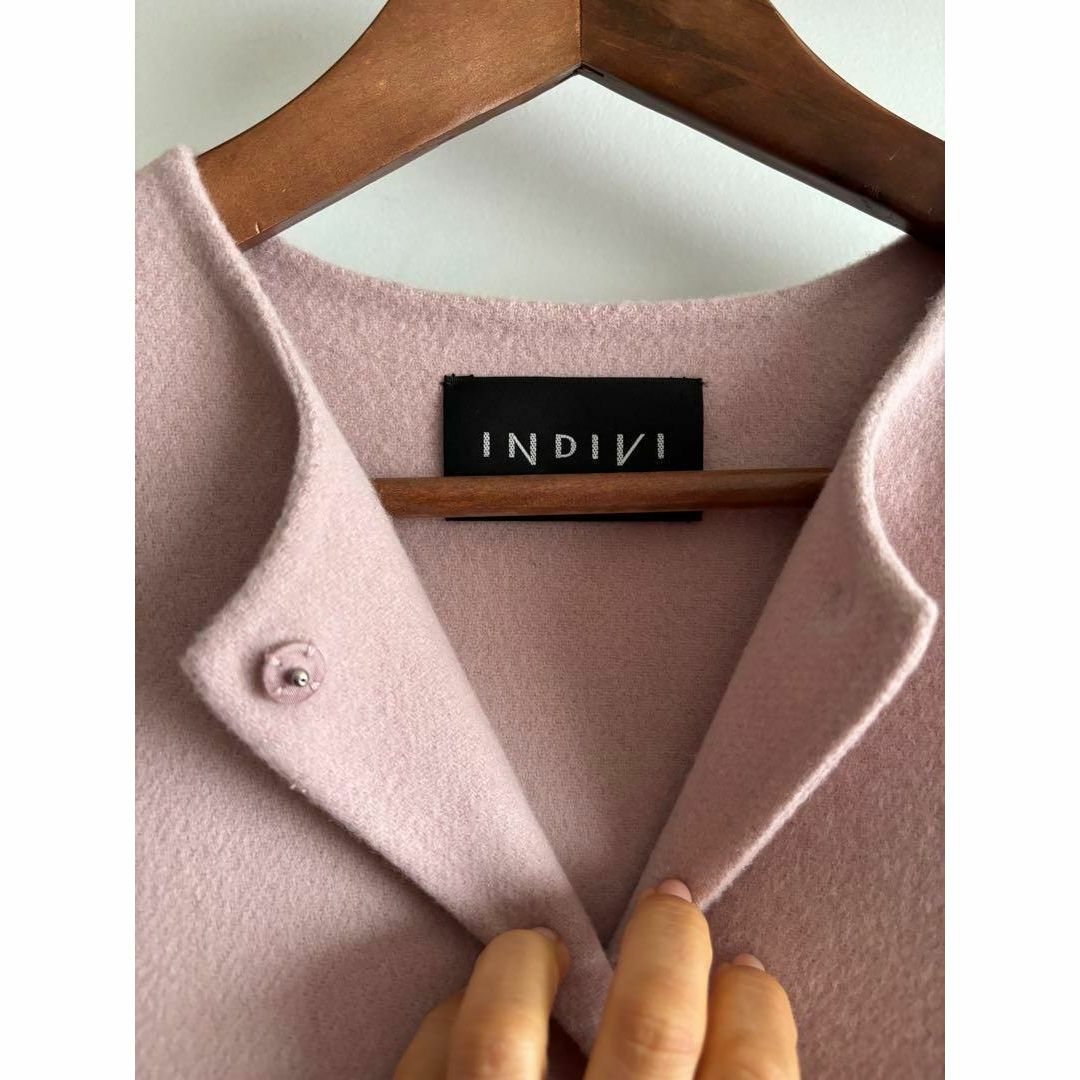 INDIVI - 【最終価格】INDIVIインディヴィ ベビーピンクノー INDIVI - 【最終価格】INDIVIインディヴィ ベビーピンクノー