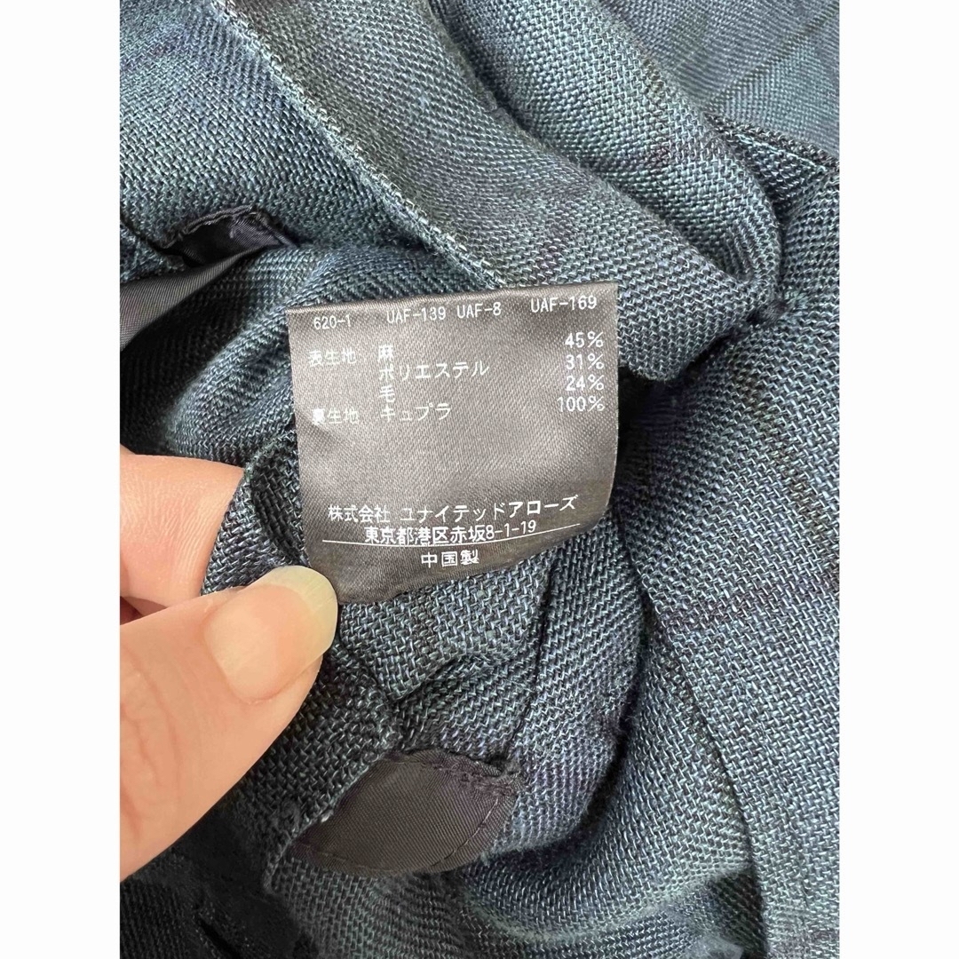UNITED ARROWS - 【美品】United Arrows 麻混 ジャケット 44 UNITED ARROWS - 【美品】United Arrows 麻混 ジャケット 44