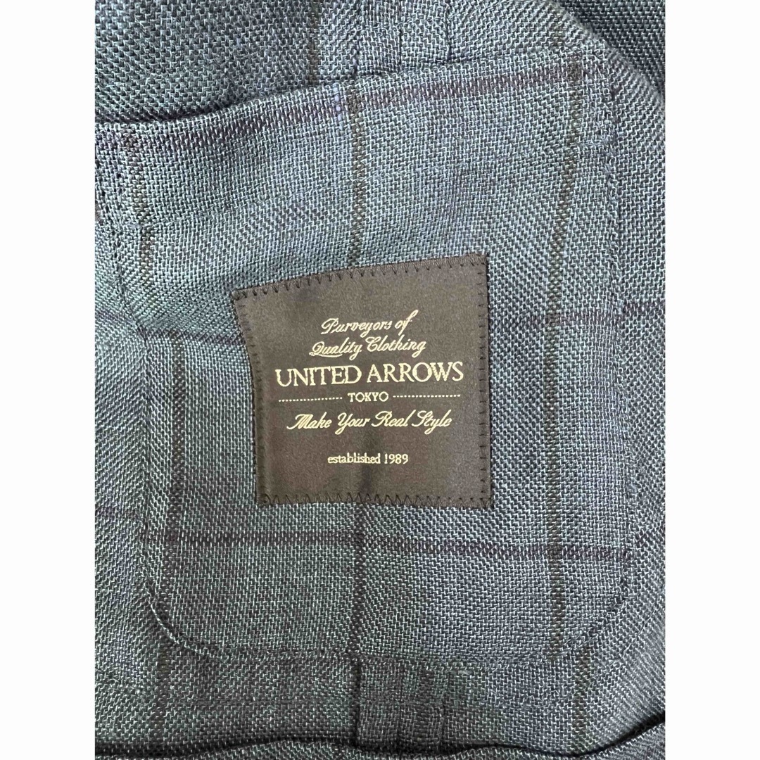 UNITED ARROWS - 【美品】United Arrows 麻混 ジャケット 44 UNITED ARROWS - 【美品】United Arrows 麻混 ジャケット 44