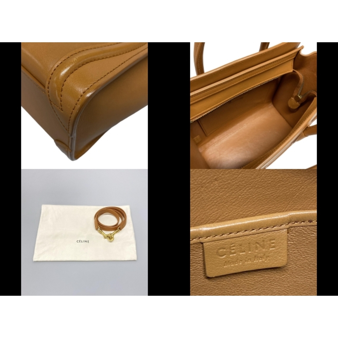 CELINE - CELINE(セリーヌ) ハンドバッグ ラゲージナノ CELINE - CELINE(セリーヌ) ハンドバッグ ラゲージナノ