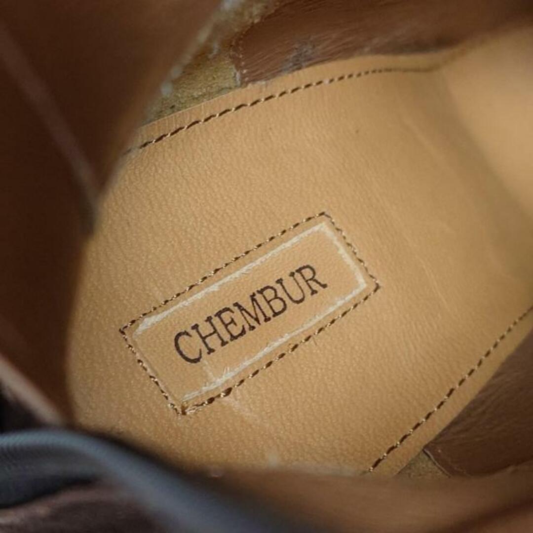 CHEMBUR - CHEMBUR(チェンバー) ブーツ 37 レディース - ダーク CHEMBUR - CHEMBUR(チェンバー) ブーツ 37 レディース - ダーク
