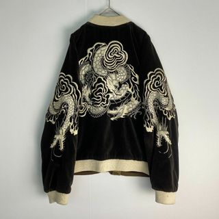 STUDIO D'ARTISAN - Studio D'artisanリバーシブルスカジャン 豚 STUDIO D'ARTISAN - Studio D'artisanリバーシブルスカジャン 豚