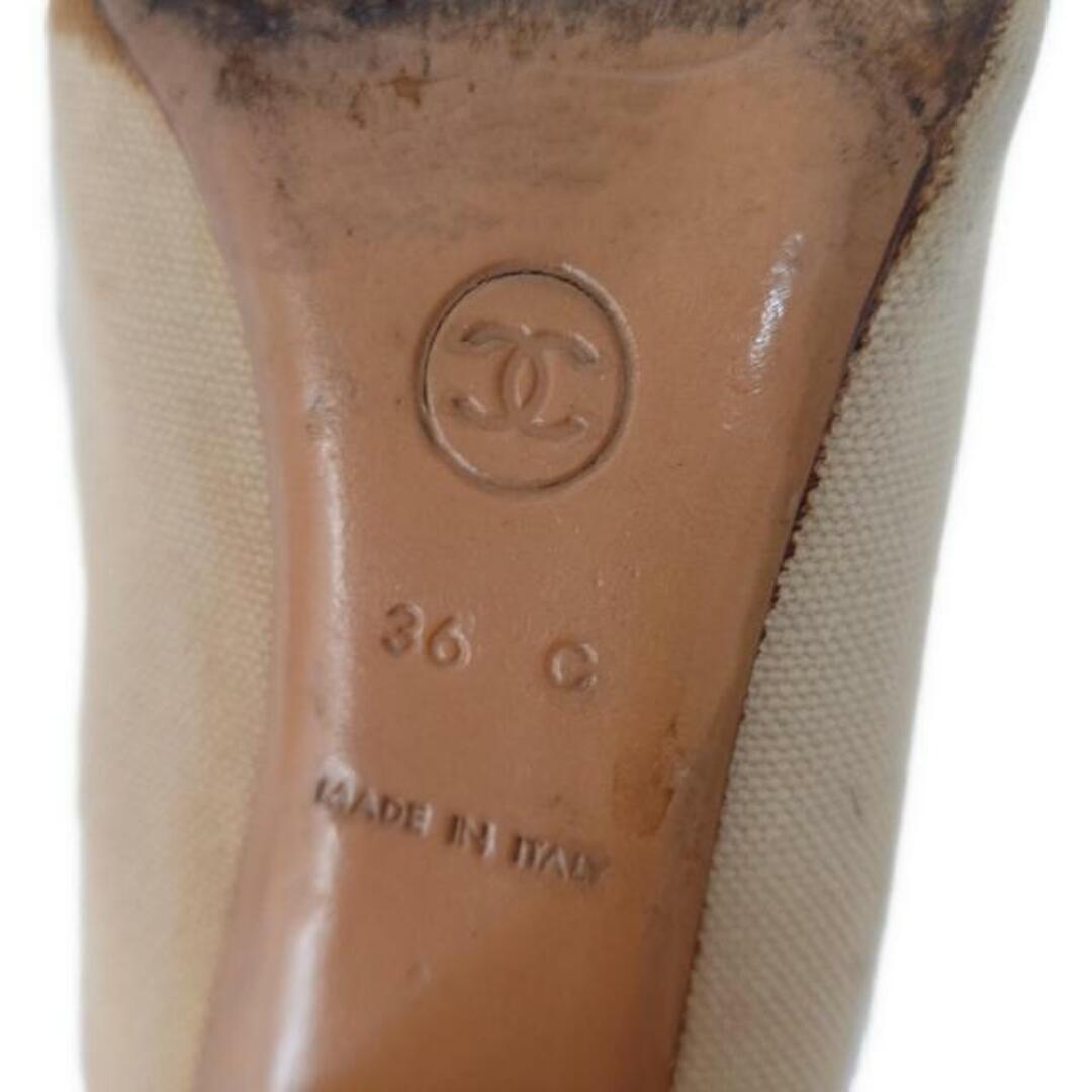 CHANEL - CHANEL(シャネル) ミュール 36 レディース - ベージュ CHANEL - CHANEL(シャネル) ミュール 36 レディース - ベージュ