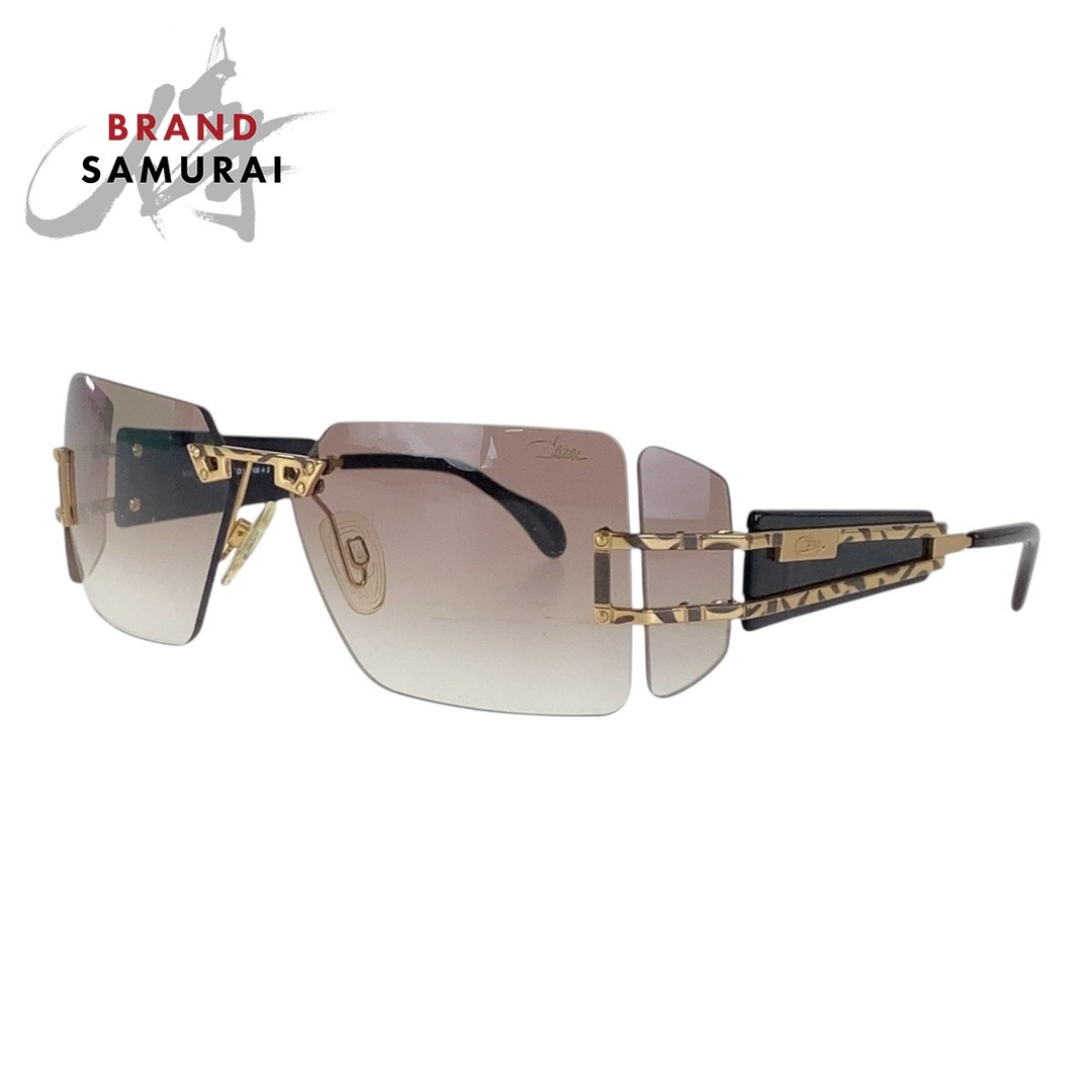 CAZAL - 美品 CAZAL カザール ブラウン ゴールド金具 メタル CAZAL - 美品 CAZAL カザール ブラウン ゴールド金具 メタル