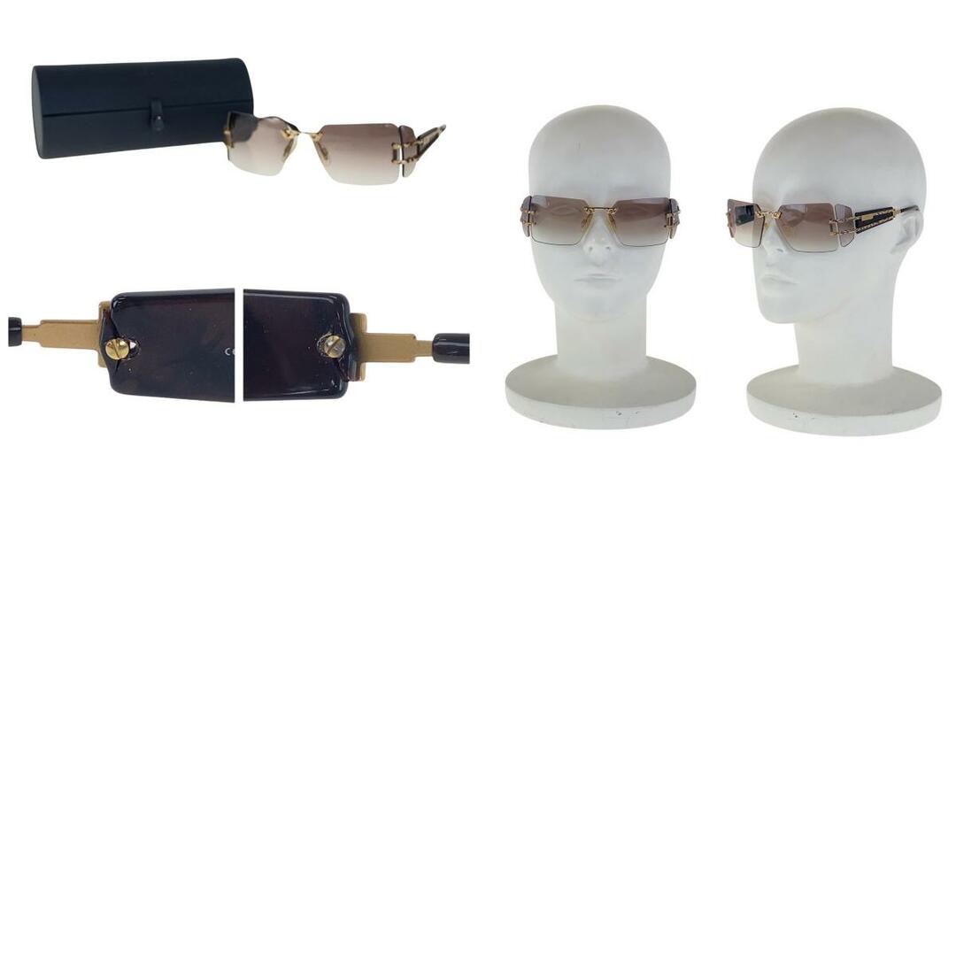 CAZAL - 美品 CAZAL カザール ブラウン ゴールド金具 メタル CAZAL - 美品 CAZAL カザール ブラウン ゴールド金具 メタル