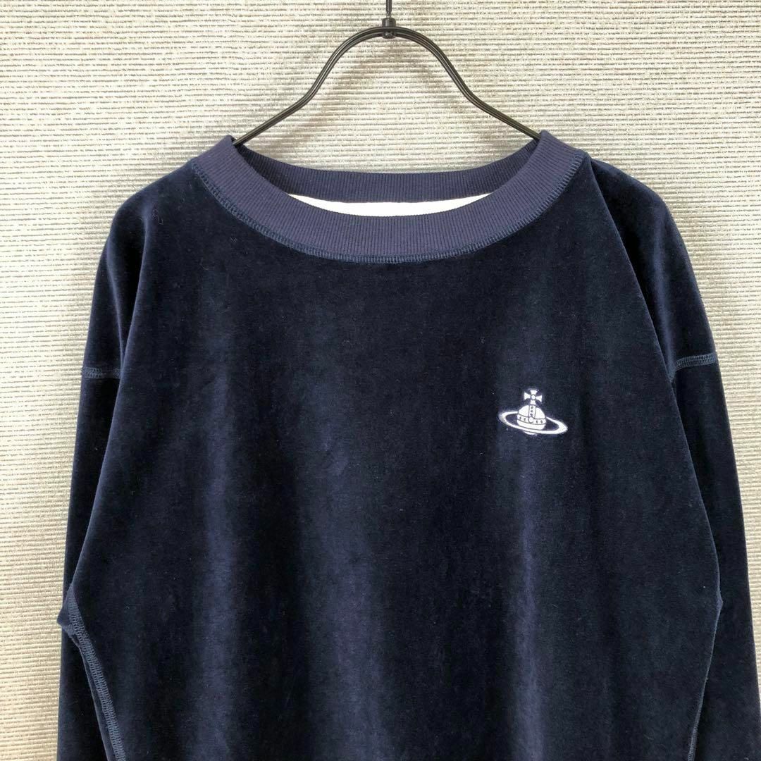 Vivienne Westwood - Vivienne Westwood オーブ刺繍 ベロア Vivienne Westwood - Vivienne Westwood オーブ刺繍 ベロア