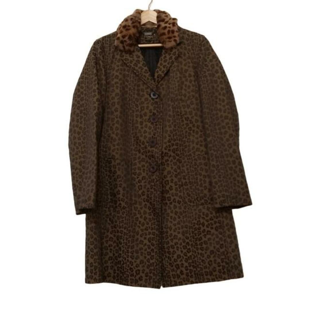 FENDI - FENDI(フェンディ) コート サイズ42 M レディース美品 FENDI - FENDI(フェンディ) コート サイズ42 M レディース美品
