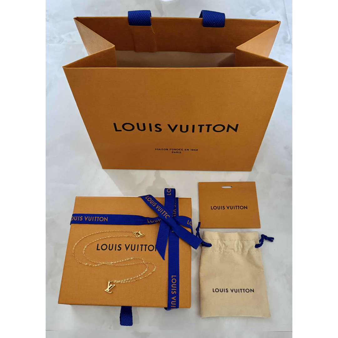 LOUIS VUITTON - 極美品‼️ louis vuitton LV ネックレス LOUIS VUITTON - 極美品‼️ louis vuitton LV ネックレス