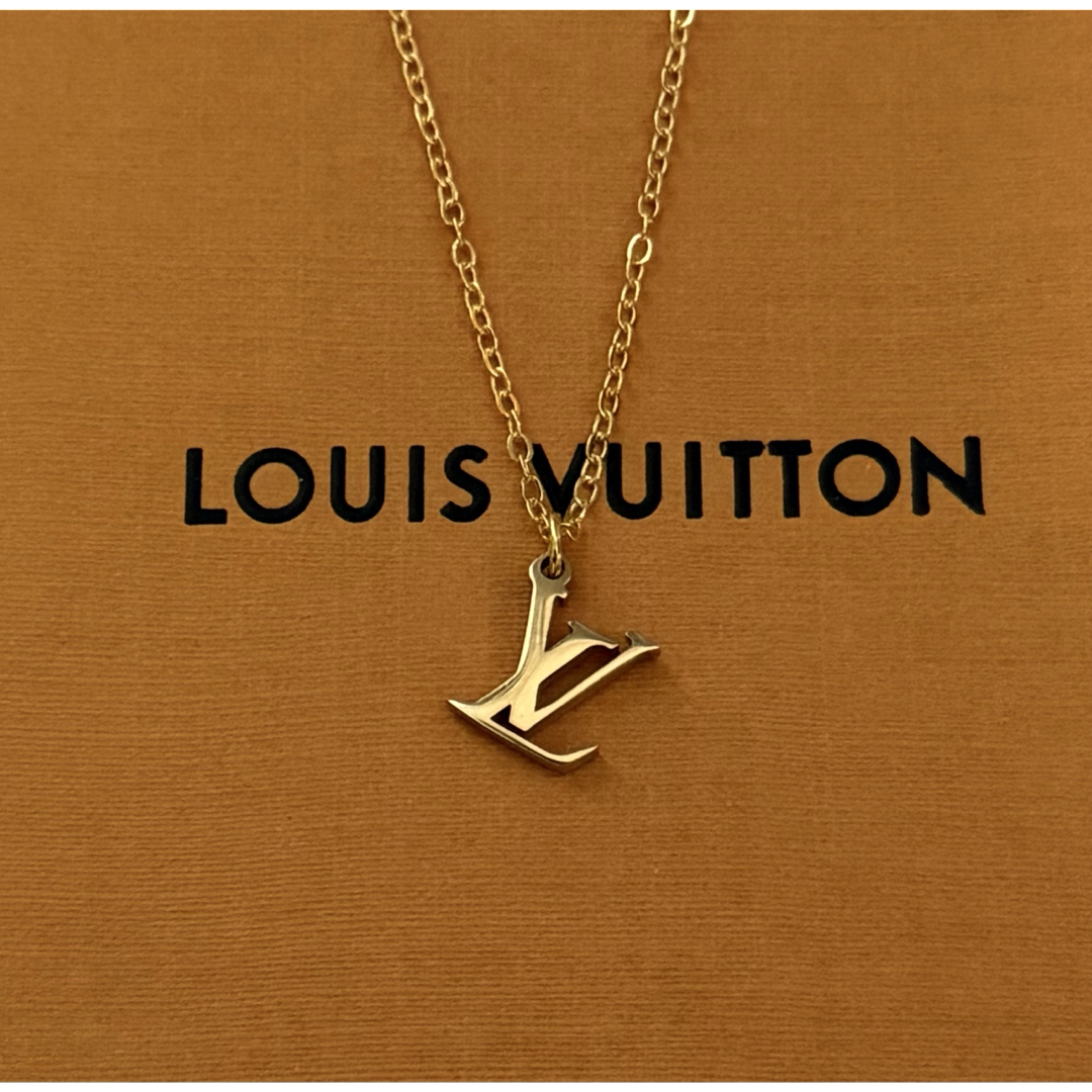 LOUIS VUITTON - 極美品‼️ louis vuitton LV ネックレス LOUIS VUITTON - 極美品‼️ louis vuitton LV ネックレス