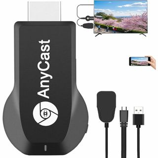 HDMI ミラーキャスト 【2025最新Anycast・正規品】 iphone&(映像用ケーブル)