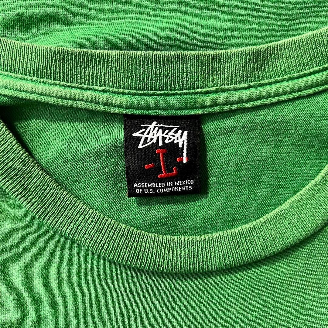 STUSSY - 【2000年代、ラスタライオン】stussyバックプリントT STUSSY - 【2000年代、ラスタライオン】stussyバックプリントT