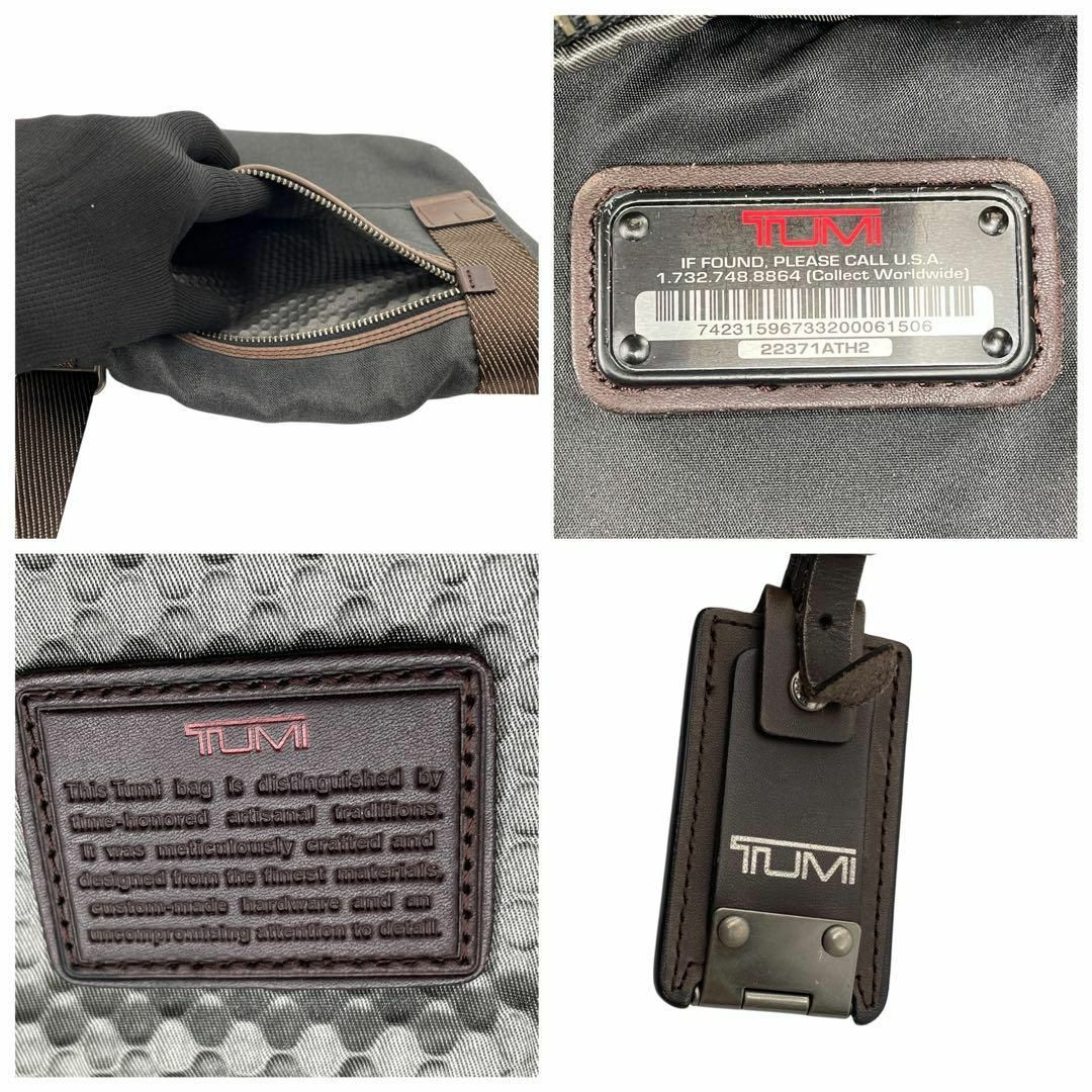 TUMI - 美品! TUMI Alpha Bravo ショルダーバッグ サコッシュ TUMI - 美品! TUMI Alpha Bravo ショルダーバッグ サコッシュ
