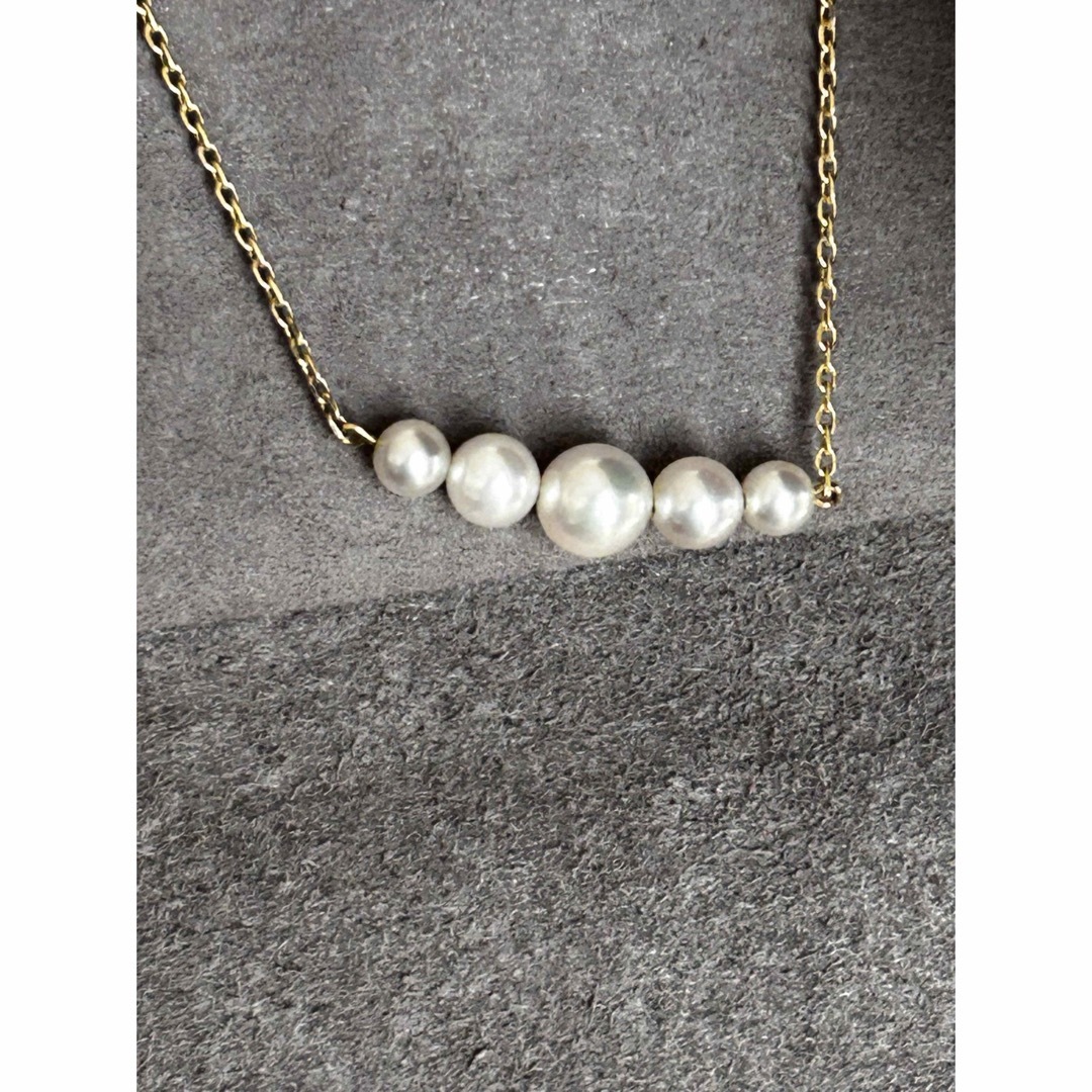 MIKIMOTO - MIKIMOTO ミキモトのネックレス 14 Kの通販 by Anna MIKIMOTO - MIKIMOTO ミキモトのネックレス 14 Kの通販 by Anna