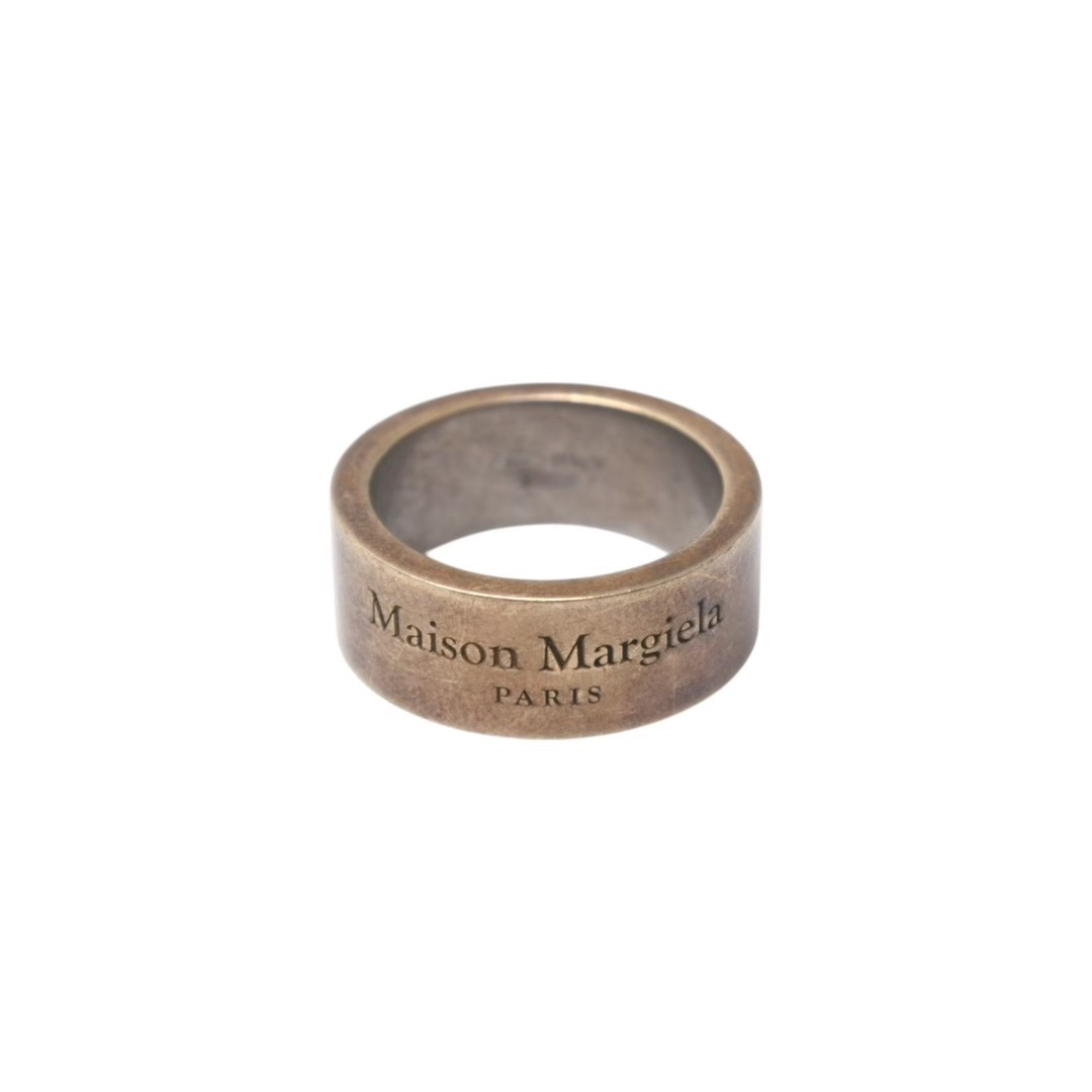 Maison Margiela メゾンマルジェラ LOGO RING ロゴ リング 指輪 Maison Margiela メゾンマルジェラ LOGO RING ロゴ リング 指輪