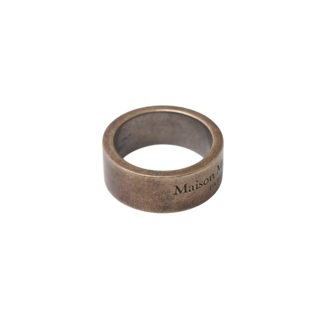 Maison Margiela メゾンマルジェラ LOGO RING ロゴ リング 指輪 Maison Margiela メゾンマルジェラ LOGO RING ロゴ リング 指輪