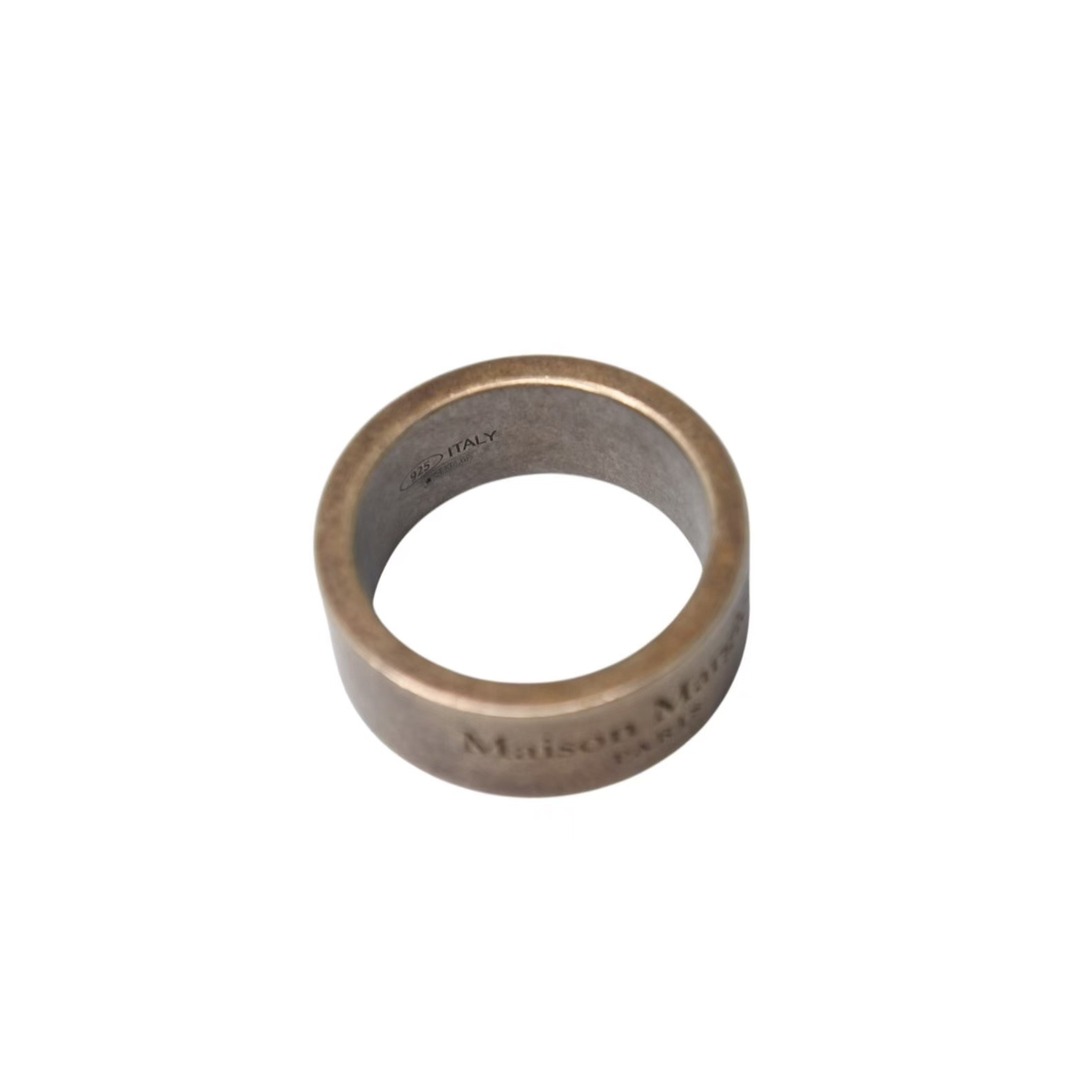 Maison Margiela メゾンマルジェラ LOGO RING ロゴ リング 指輪 Maison Margiela メゾンマルジェラ LOGO RING ロゴ リング 指輪
